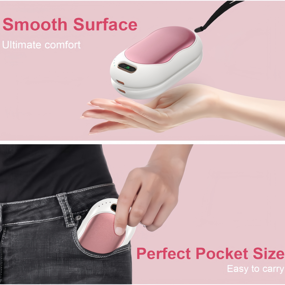 Chauffe Main Rechargeable Chaufferette Main Reutilisable Magnétiques