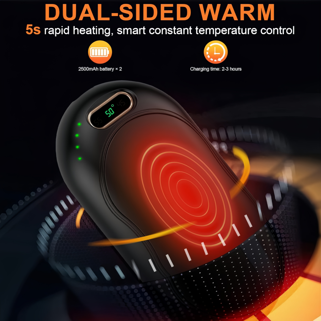 Chauffe Main Rechargeable Chaufferette Main Reutilisable Magnétiques