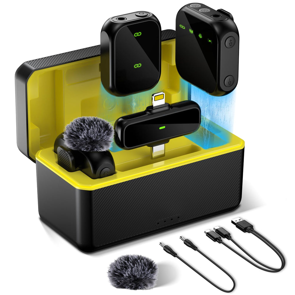 LIUWID Wireless Lavalier Microphone