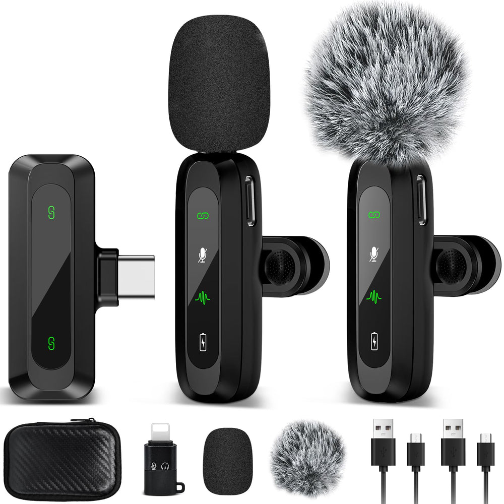 LIUWID Wireless Lavalier Microphone
