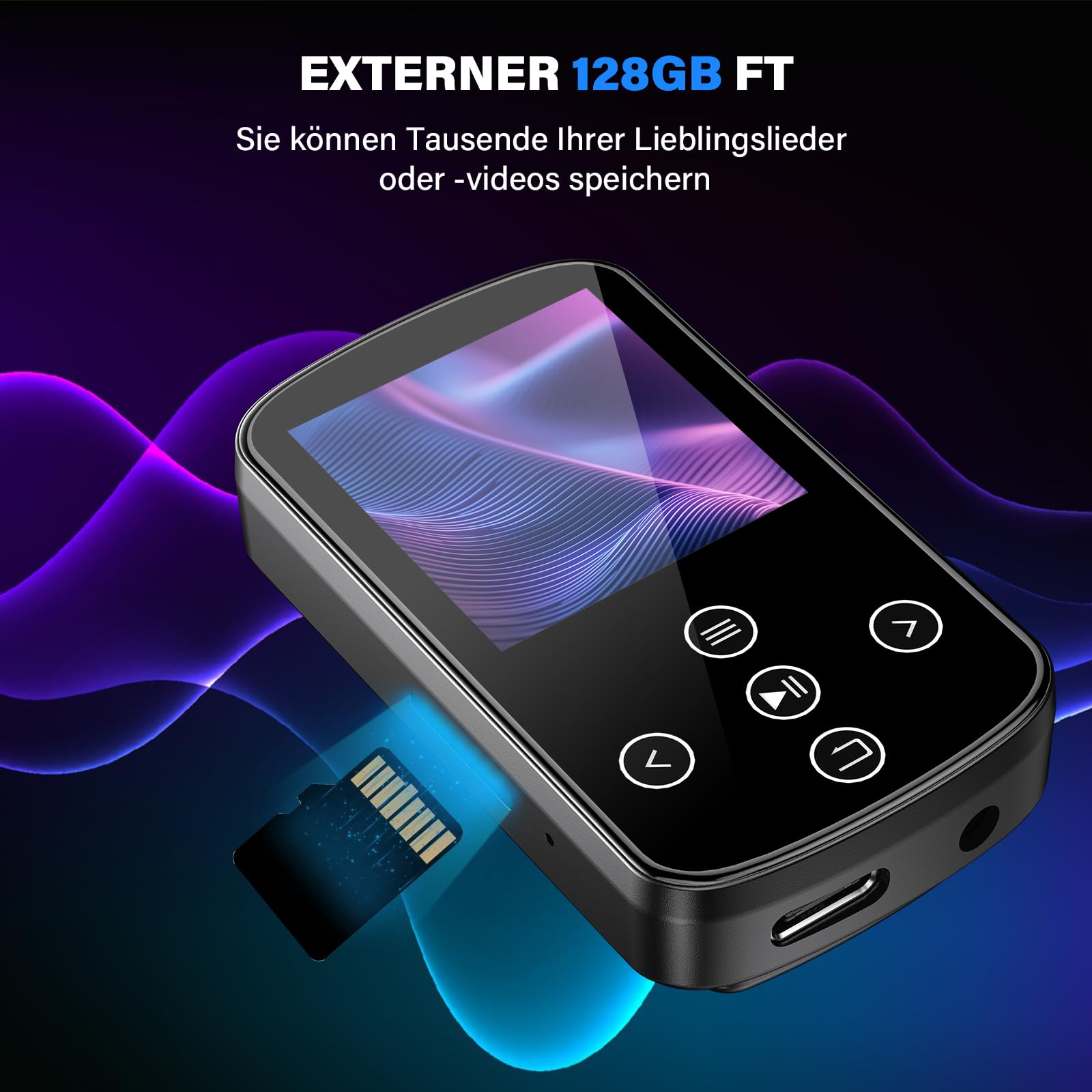 LIUWID Mini-muziekspeler