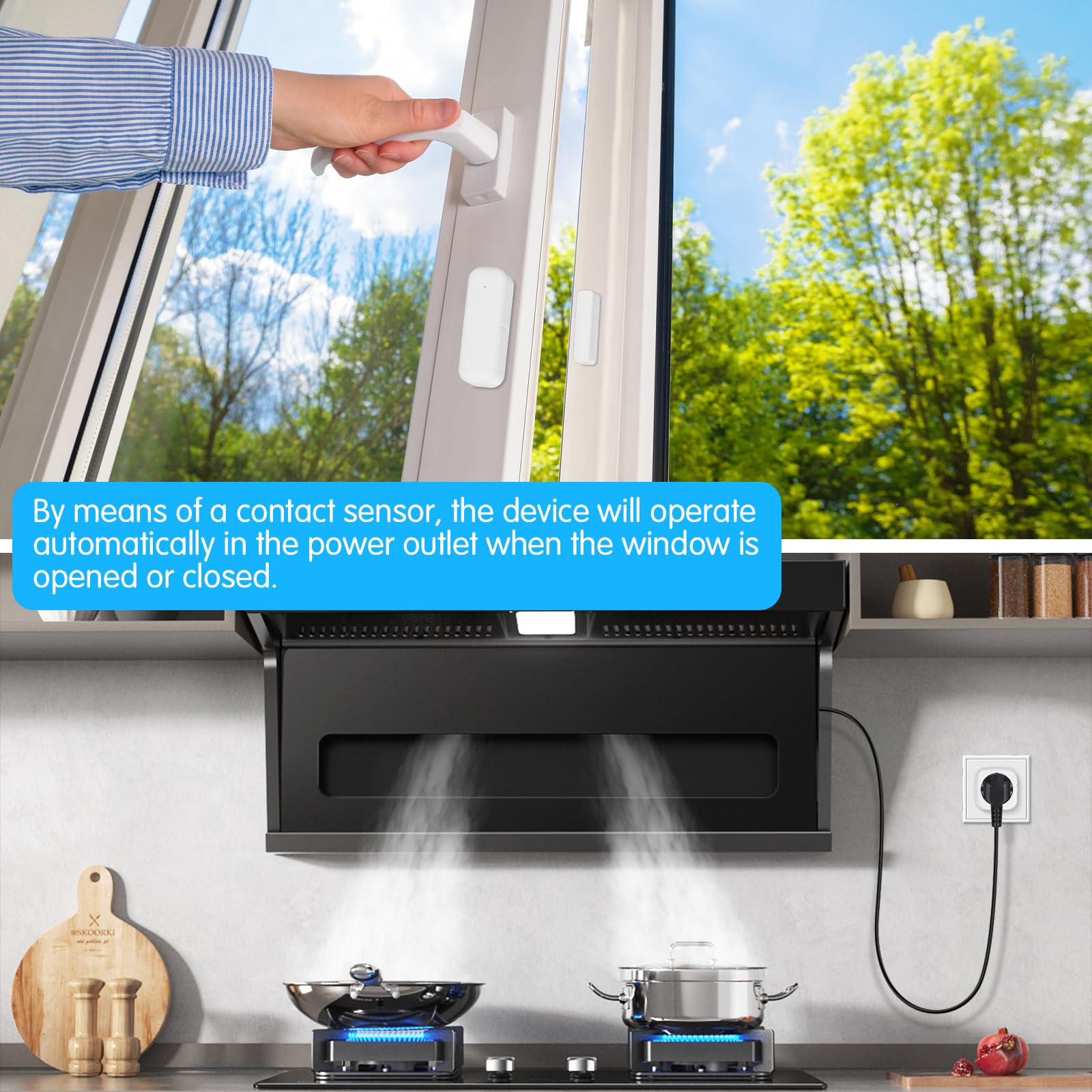 FAYIBUY Window Contact Switch