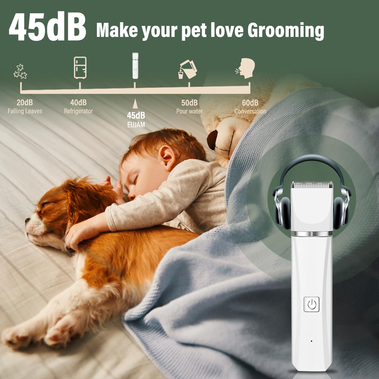 EUJAM Professional Dog Clipper