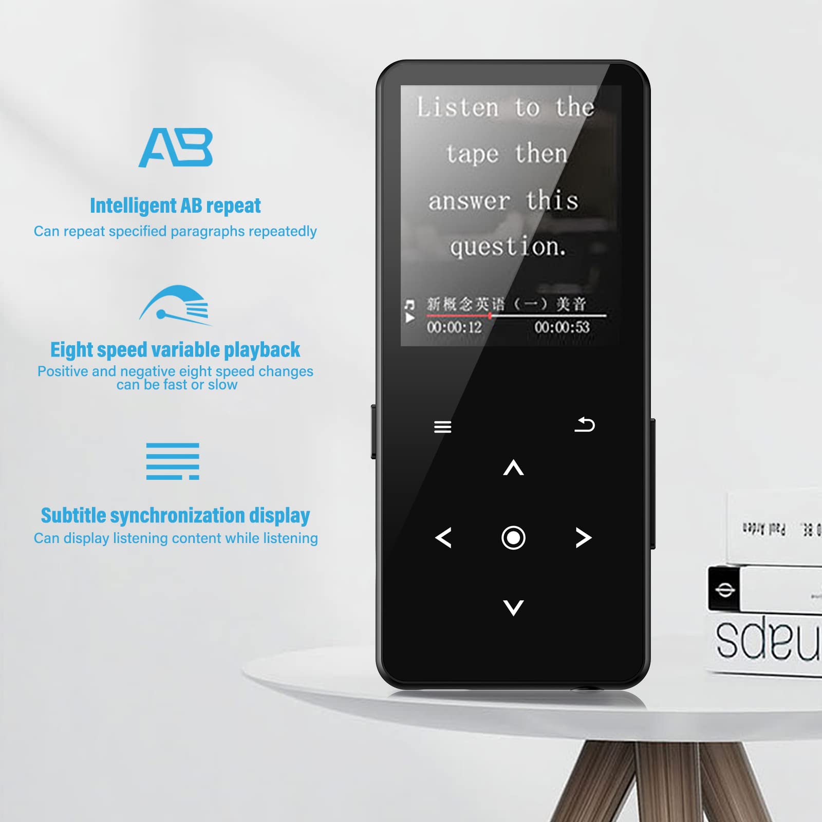 LIUWID 32GB MP3 Player Bluetooth 5.0