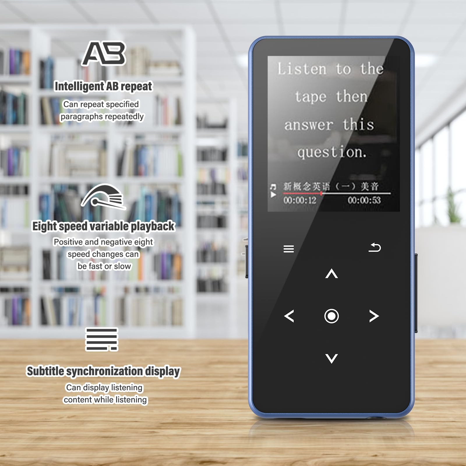 LIUWID 32GB MP3 Player Bluetooth 5.0