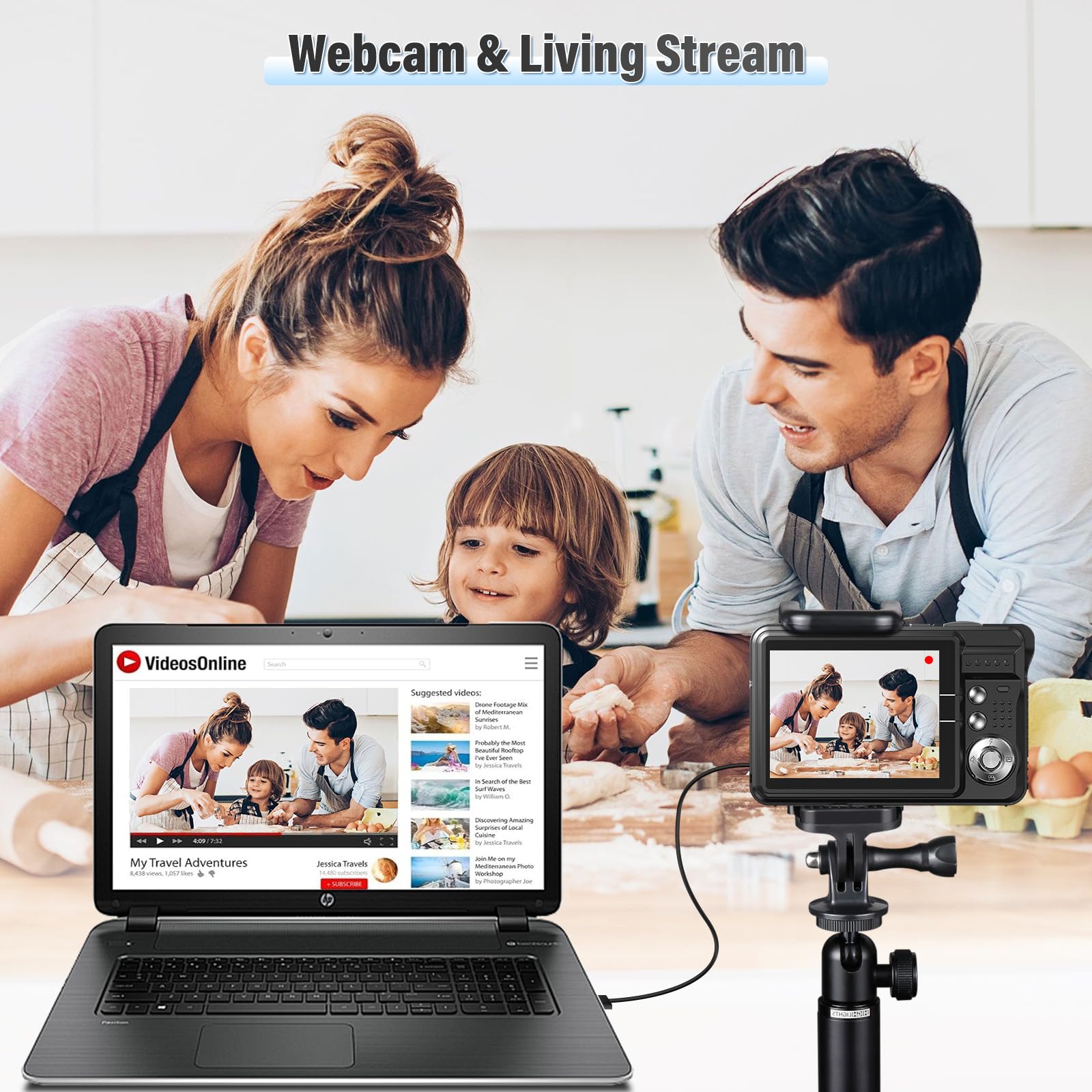 FAYIBUY 4K Digital Camera