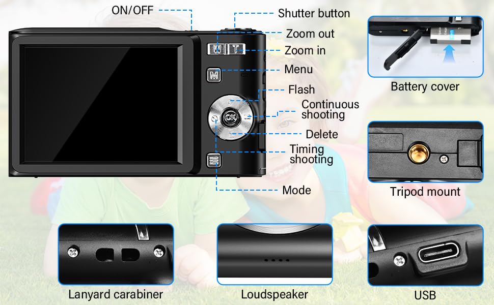 FAYIBUY Digital Camera