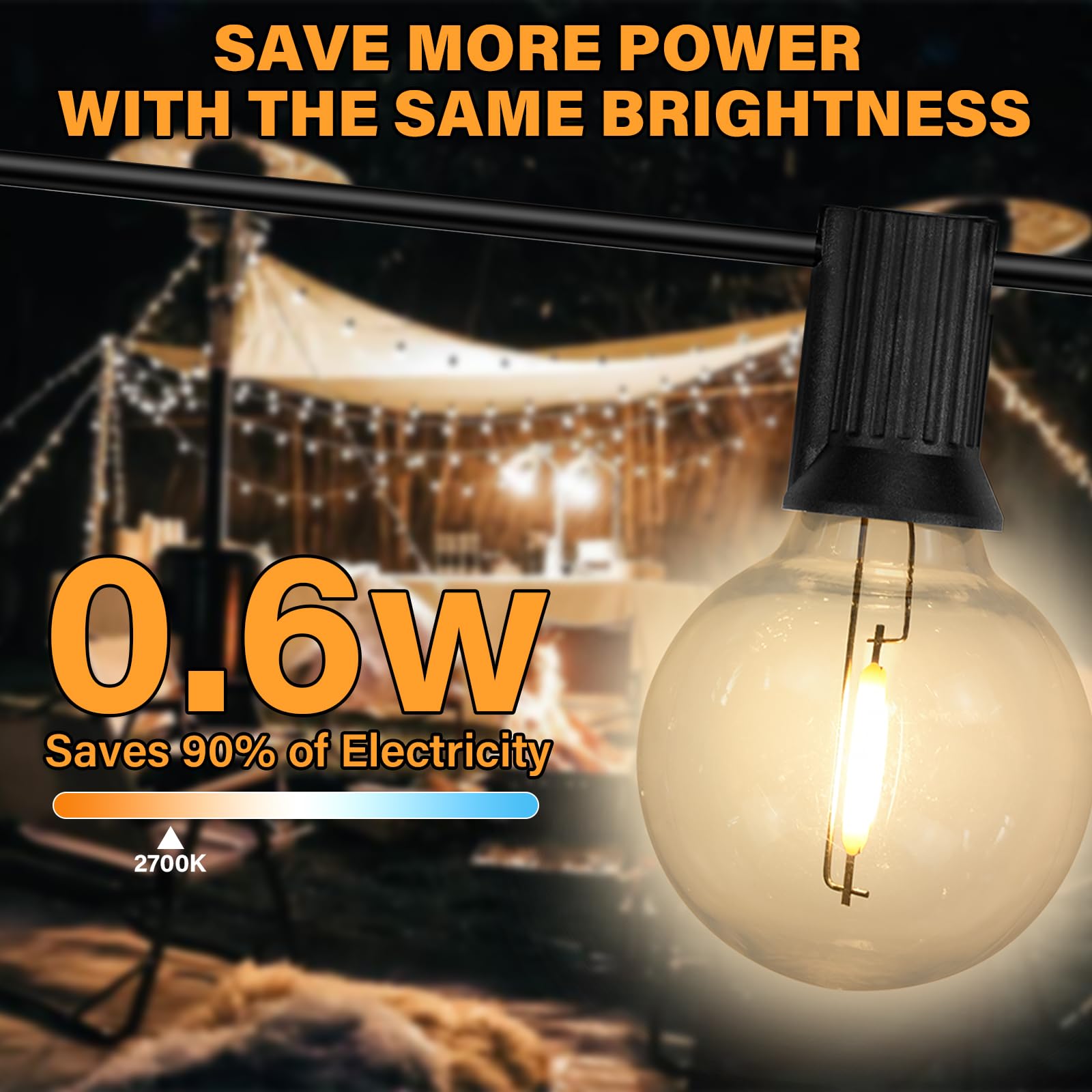 EUJAM LED Fairy Lights Outdoor