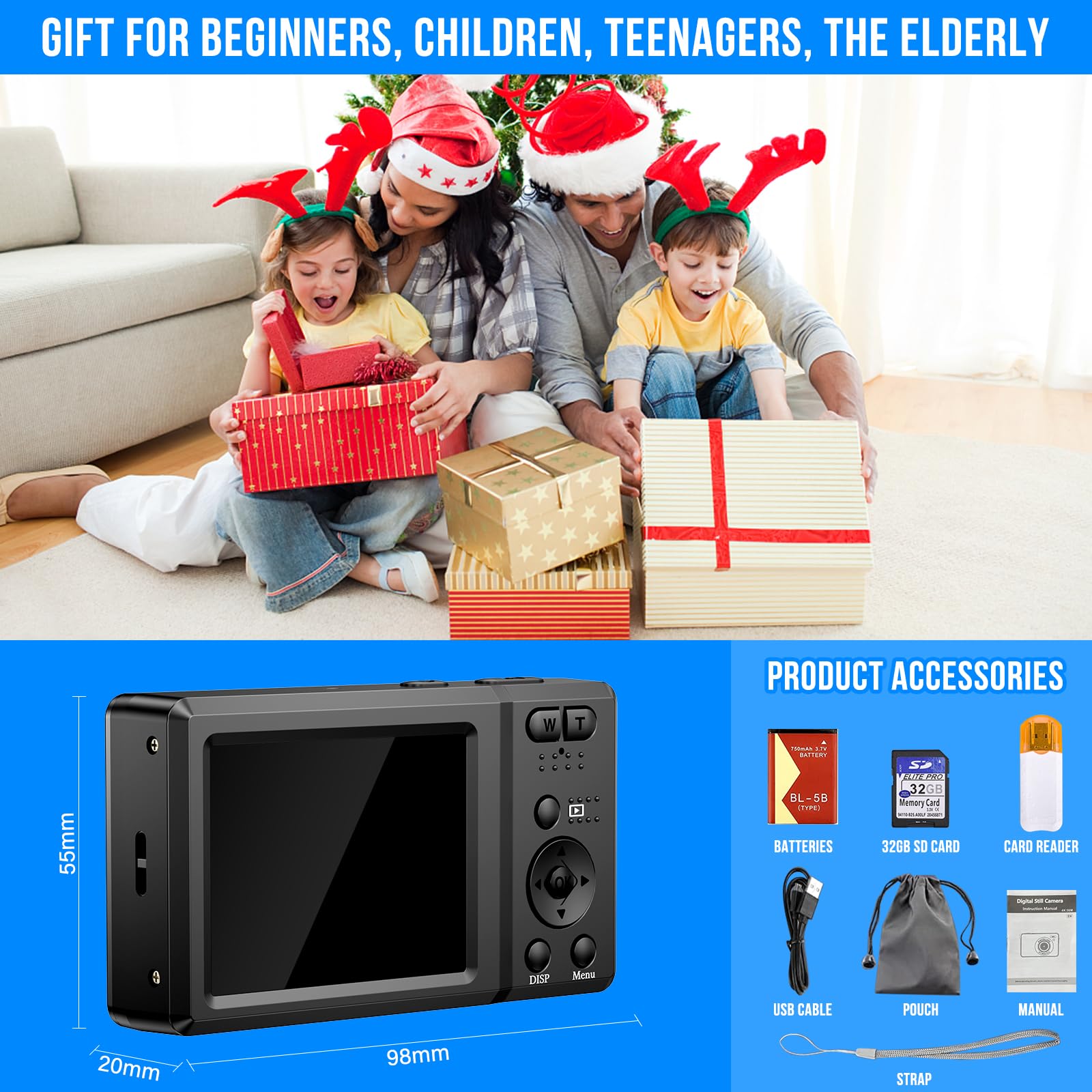 FAYIBUY Digital Camera