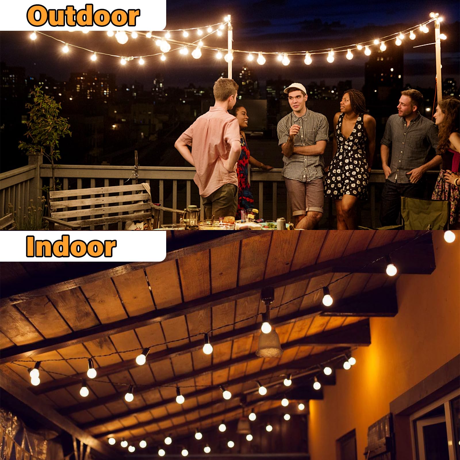 EUJAM LED Fairy Lights Outdoor