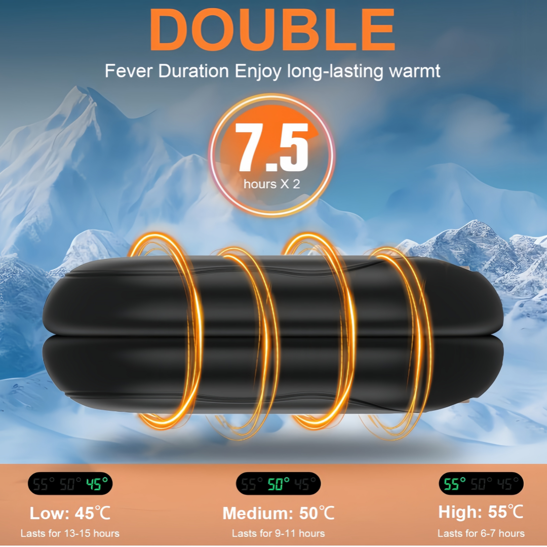 Chauffe Main Rechargeable Chaufferette Main Reutilisable Magnétiques